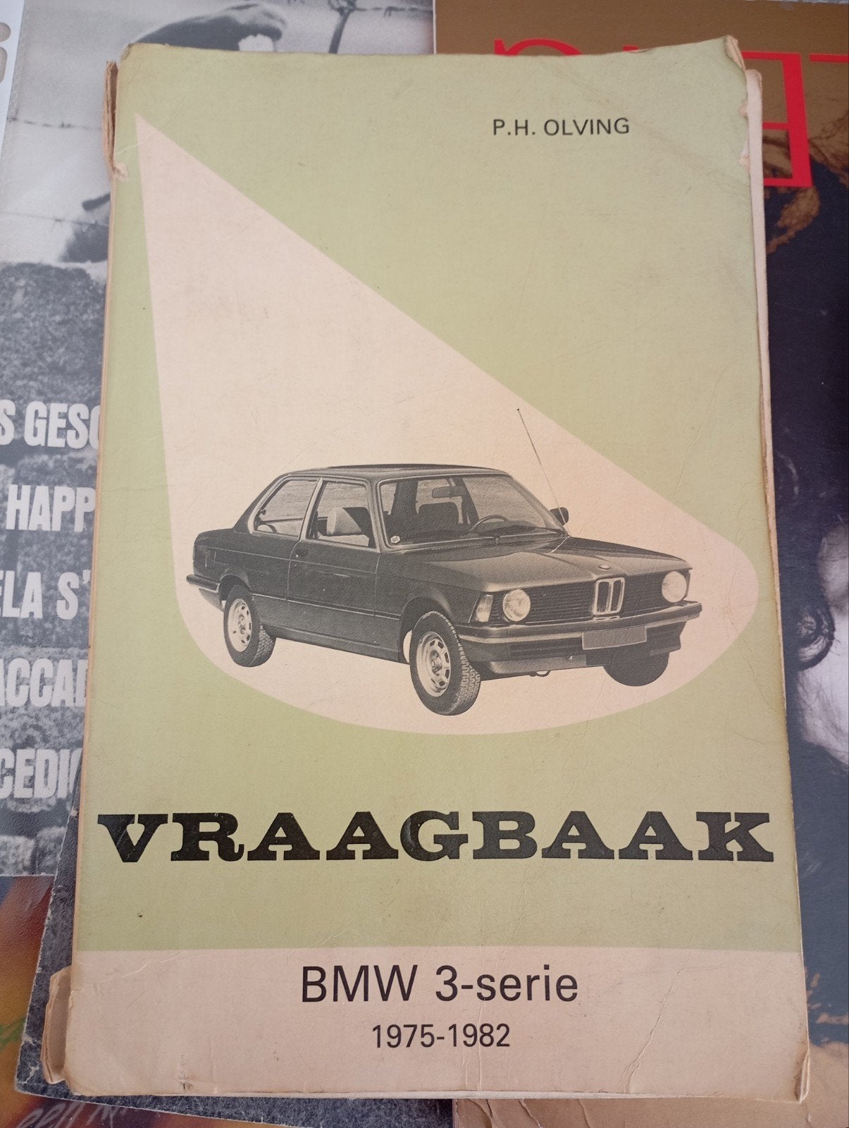 Vintage Vraagbaak Bmw 3 serie 1975-1982, Ophalen of Verzenden