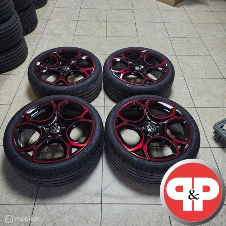 19 Inch VW Golf 8 GTI Edition 50 Velgen 5H0601025BF, Auto-onderdelen, Banden en Velgen