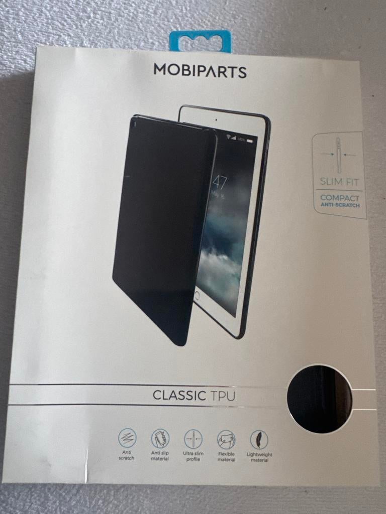MobiParts Essential TPU Case Apple iPad Air 2 Zwart, Computers en Software, Tablet-hoezen, Ophalen of Verzenden, Nieuw, Bescherming achterkant
