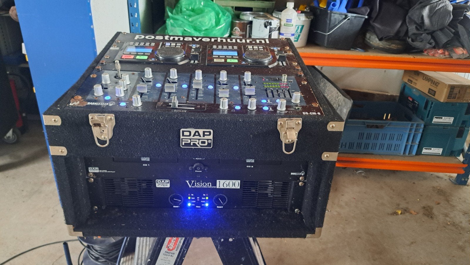 Dap Pro dj set., Muziek en Instrumenten, Dj-sets en Draaitafels, Ophalen, Gebruikt, Dj-set, Overige merken