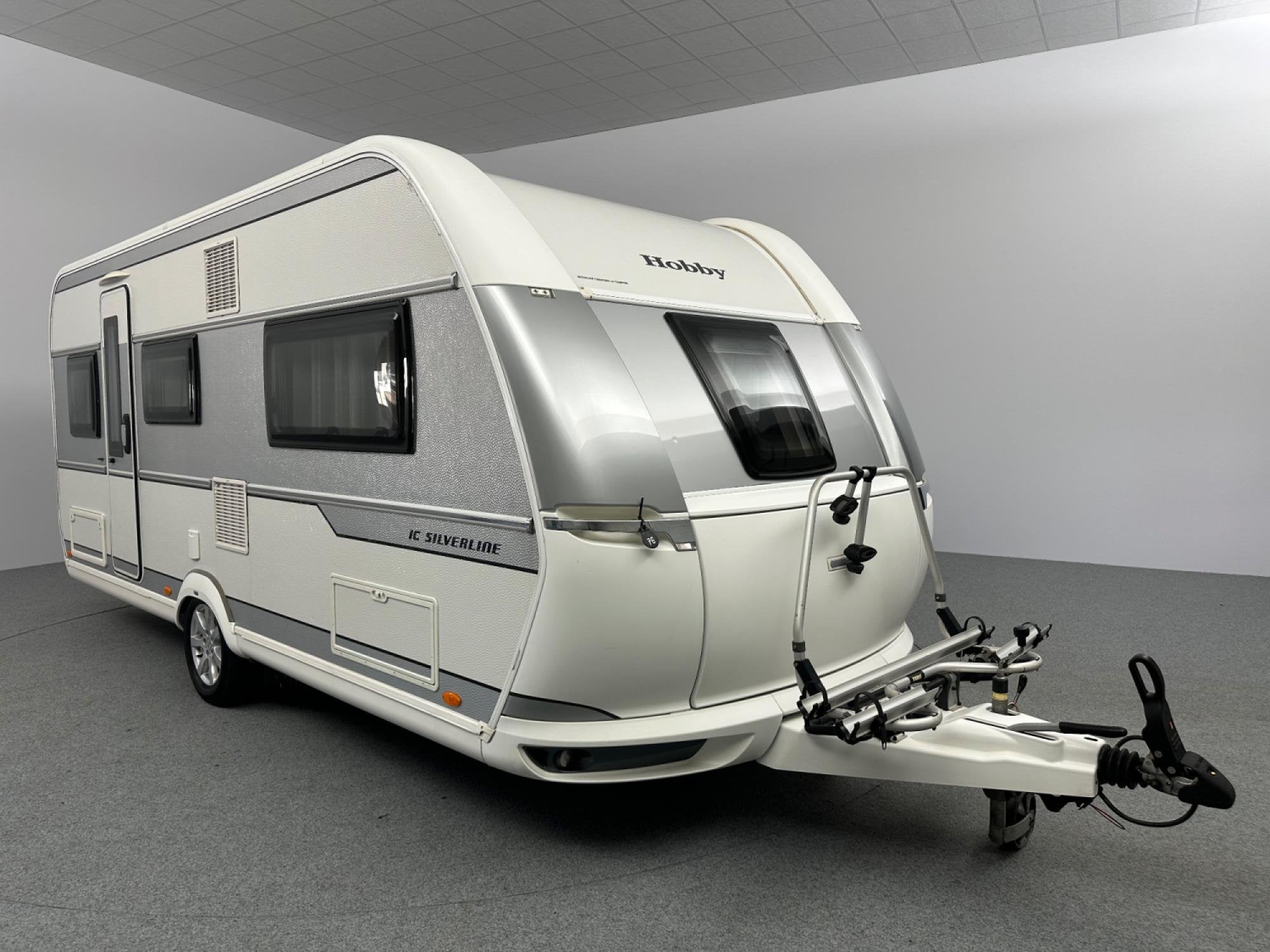 Hobby 495 UL IC Silverline Mover Voortent Fietsendrager, Caravans en Kamperen, Rondzit, Hobby, Bedrijf, 4 tot 5 meter