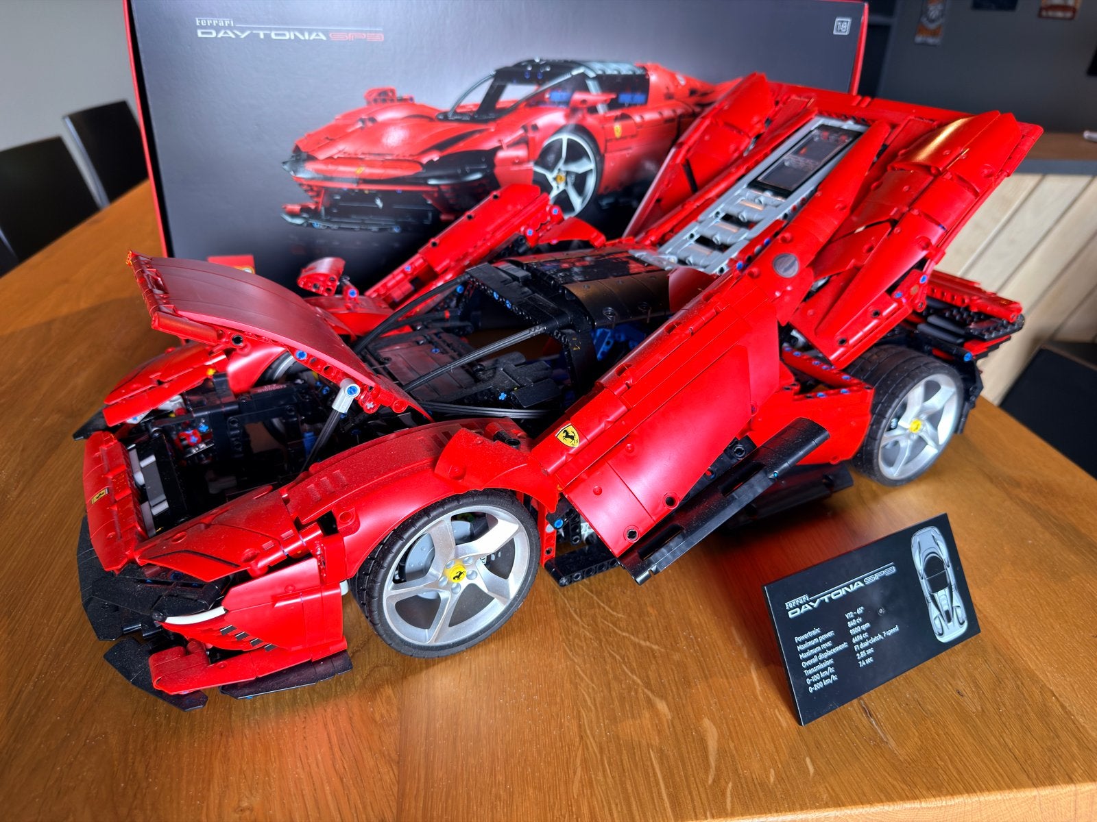 Lego Technic Ferrari Daytona SP3 - 42143, Ophalen, Zo goed als nieuw, Overige merken