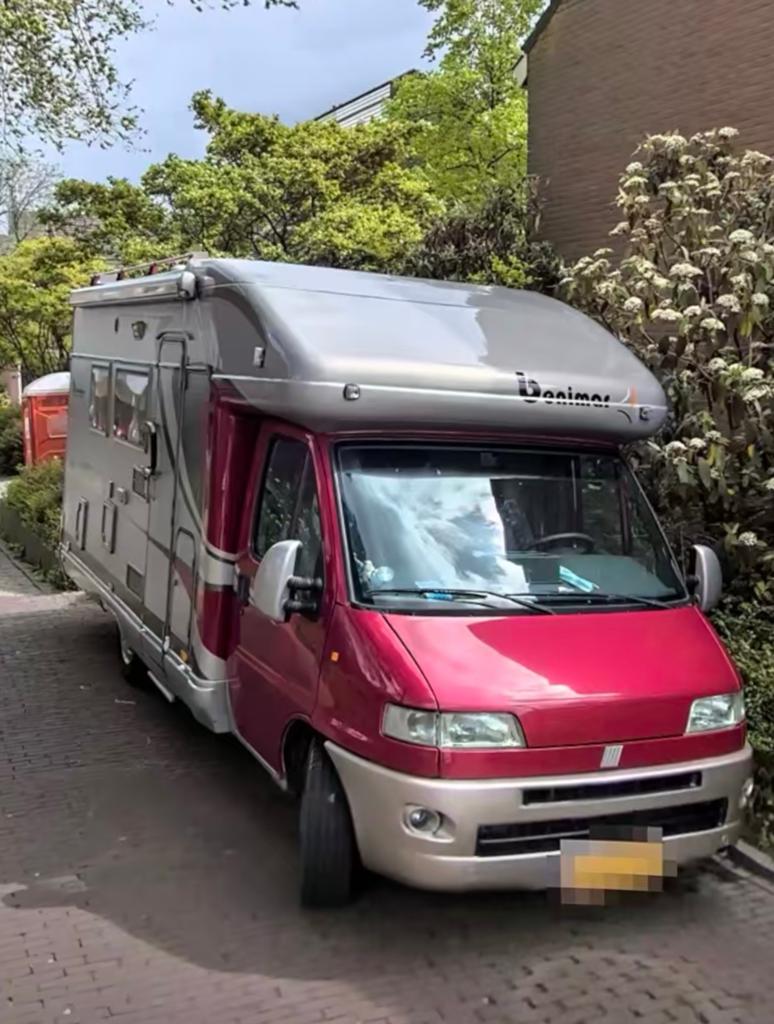 Benimar 4-persoons camper 1998 146 D km Fiat Ducato 2.8 jtd, Particulier, Half-integraal, Benimar, Tot en met 4