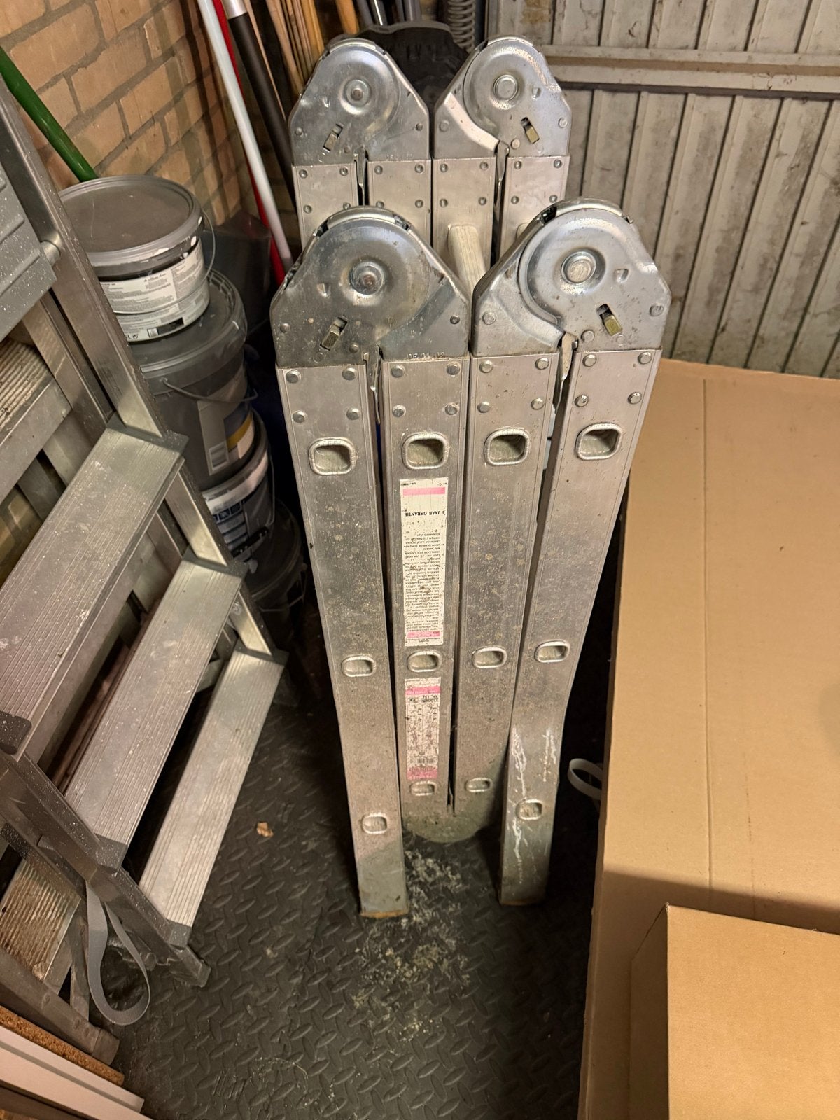 Altrex Varitrex 4x3 Opvouwbare Ladder, Doe-het-zelf en Verbouw, Ophalen, Zo goed als nieuw, Ladder, Opvouwbaar of Inschuifbaar