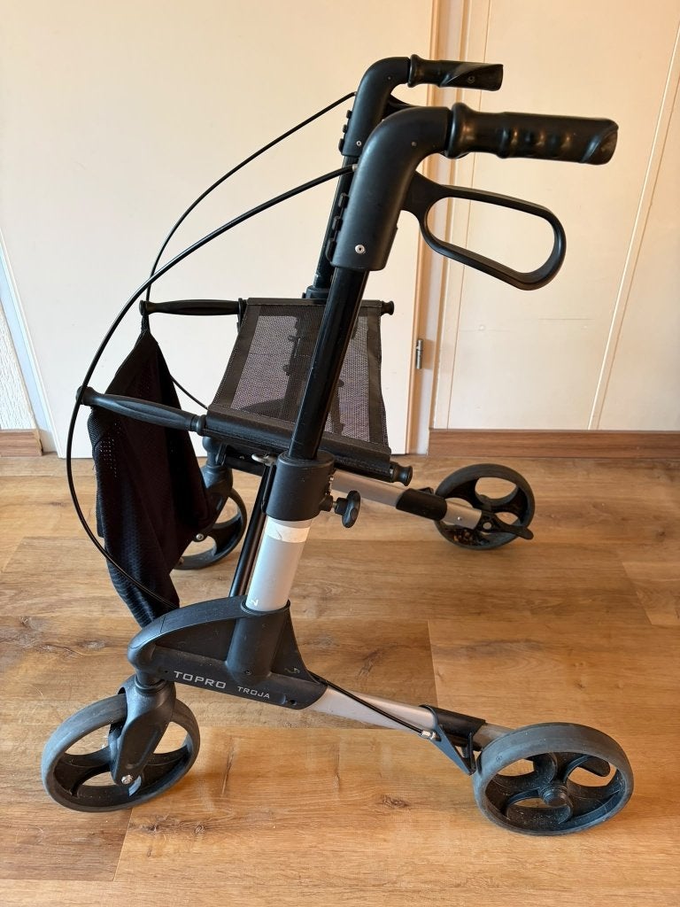 Rollator (Topro Troja) lichtgewicht & opvouwbaar, Ophalen, Lichtgewicht, Gebruikt