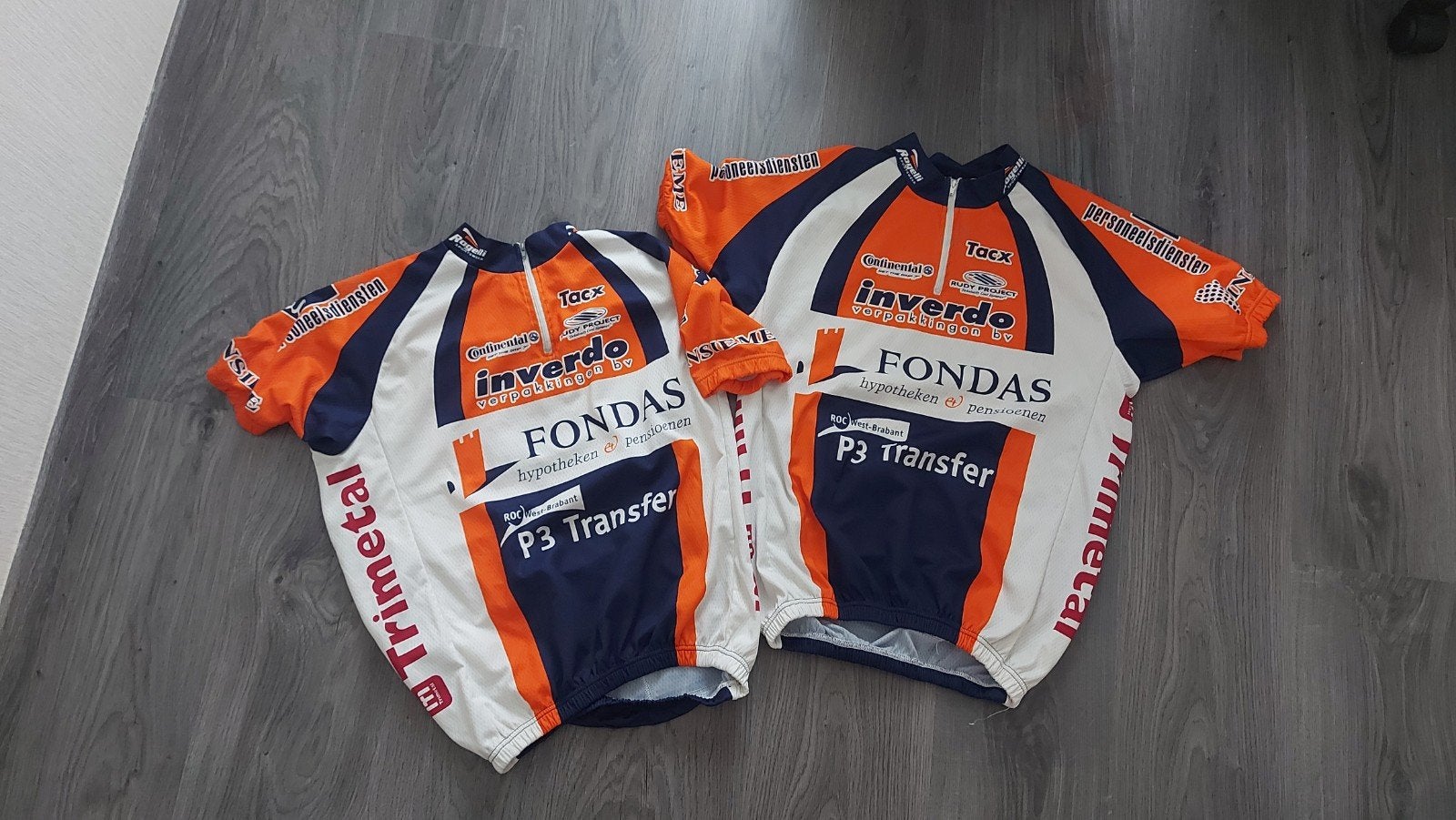 Set wielershirts Fondas P3 Transfer, Ophalen of Verzenden
