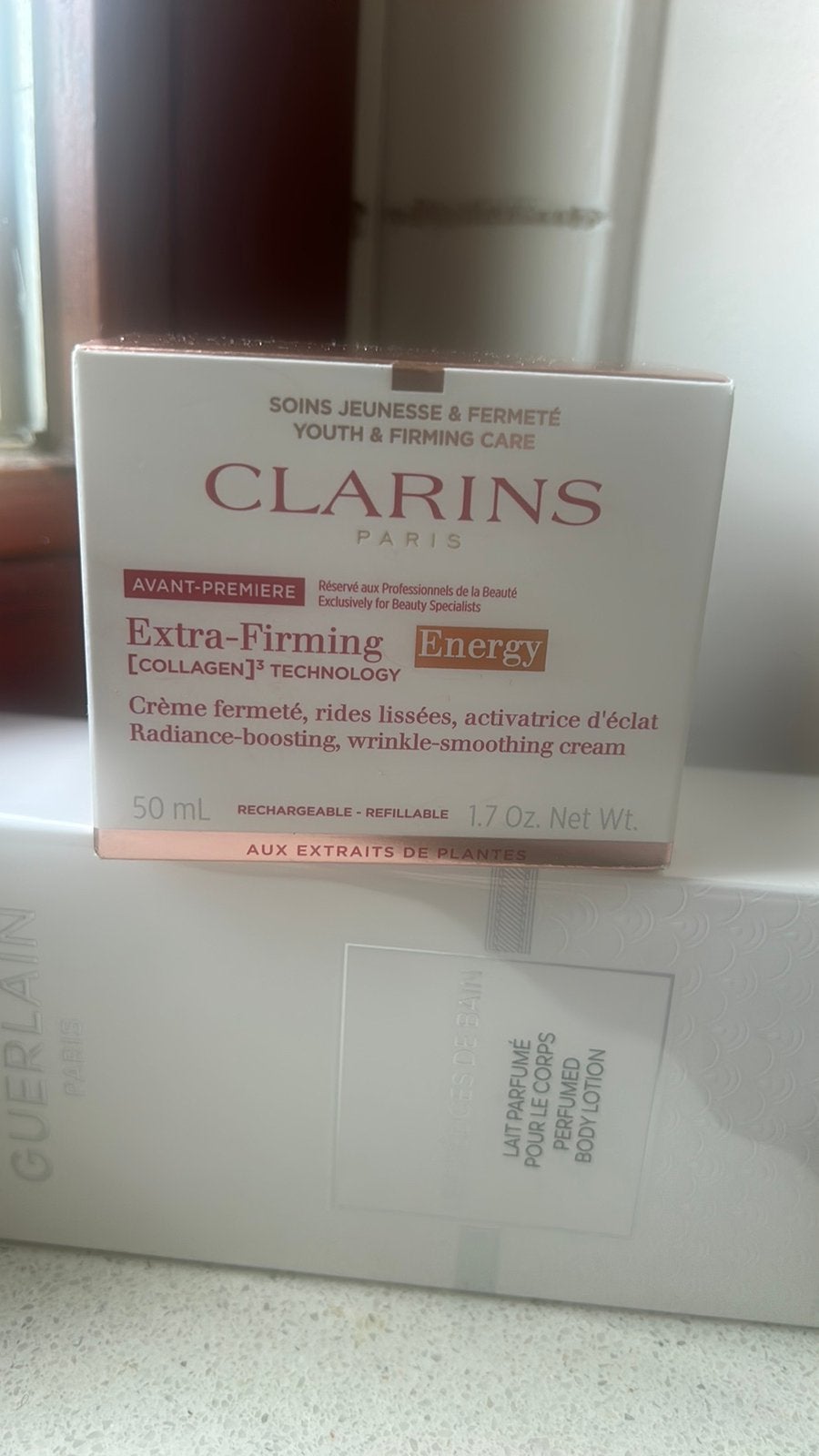 Clarins extra firming Energy, Verzenden, Nieuw, Gehele gezicht