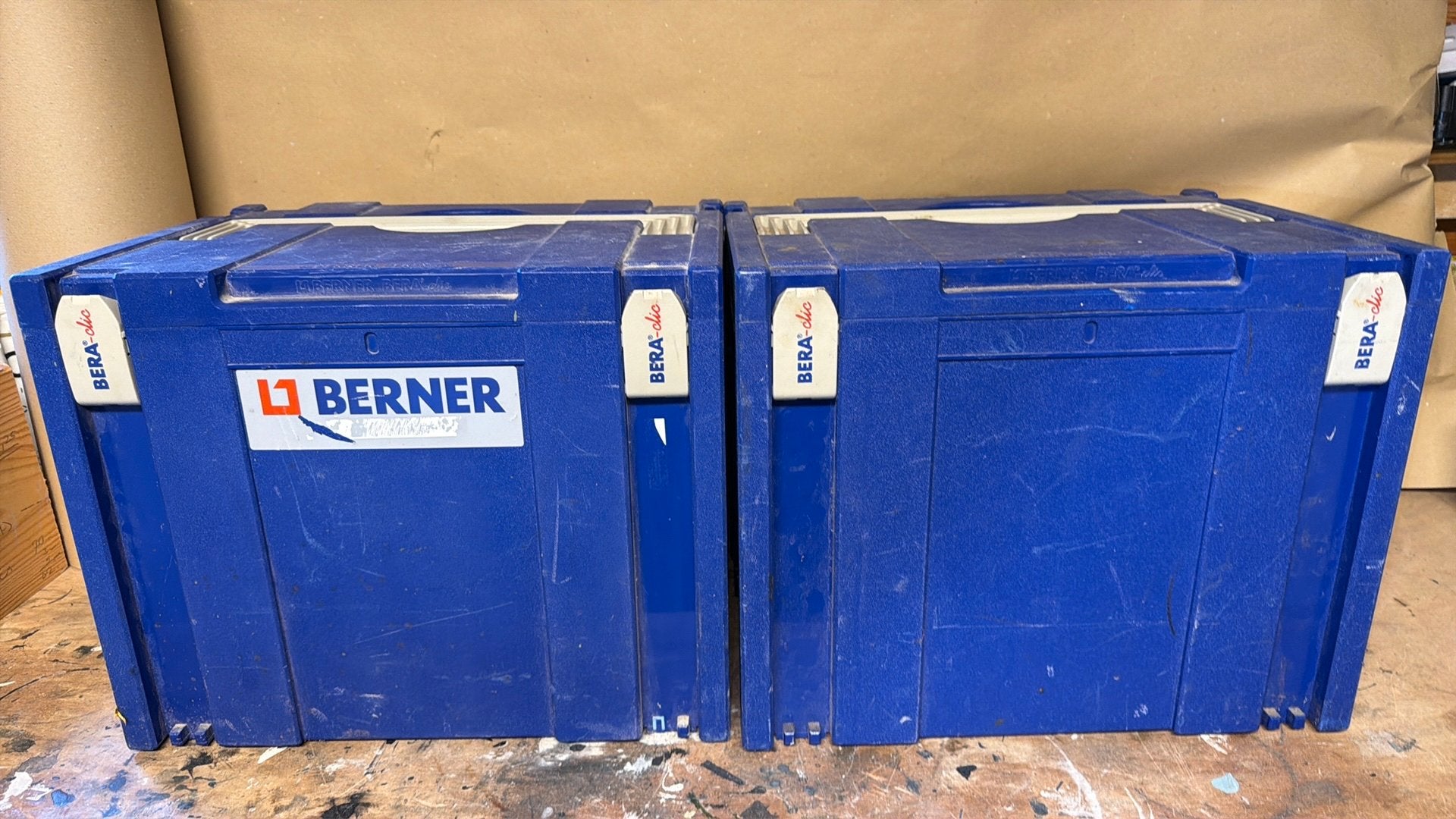Gereedschap koffers van het merk berner., Ophalen of Verzenden, Gebruikt