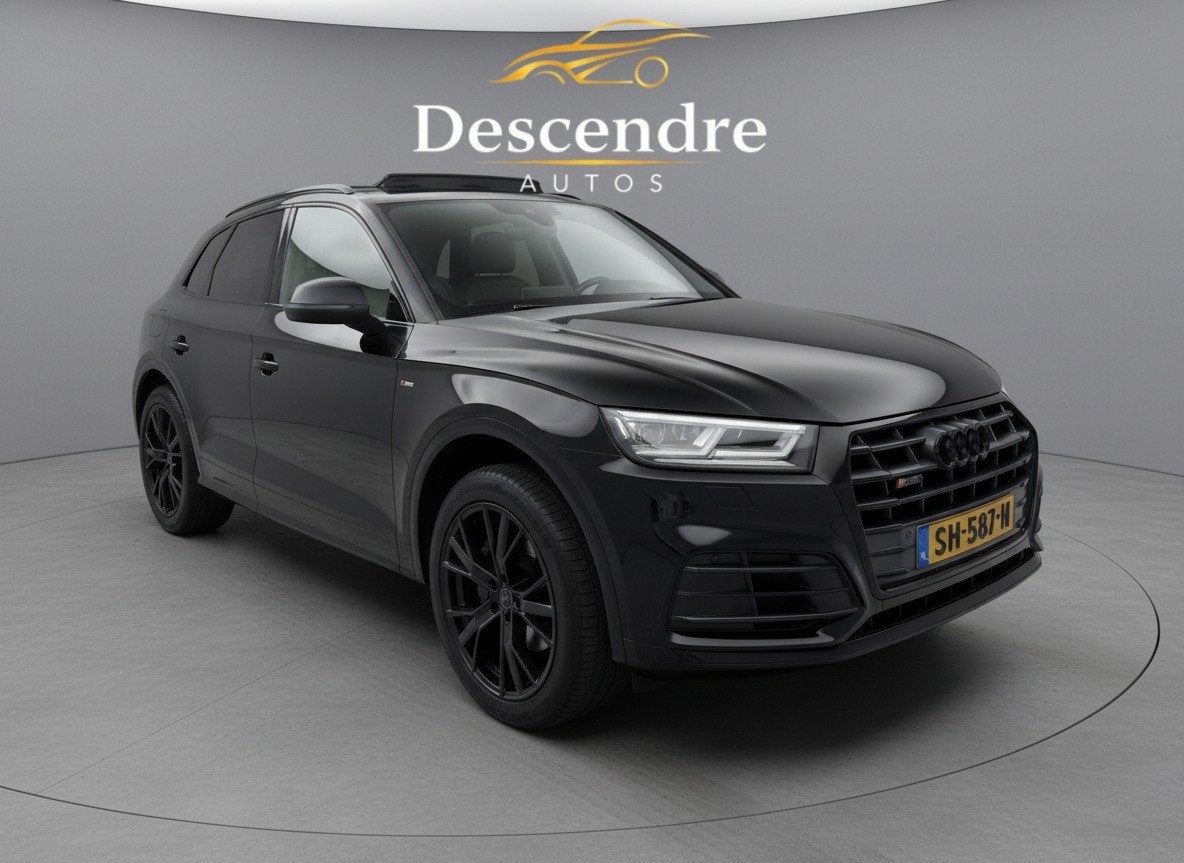 Audi Q5 2.0 TFSI quattro S-Line Edition 6 maand garantie, Auto's, Automaat, Gebruikt, 4 cilinders, Zwart