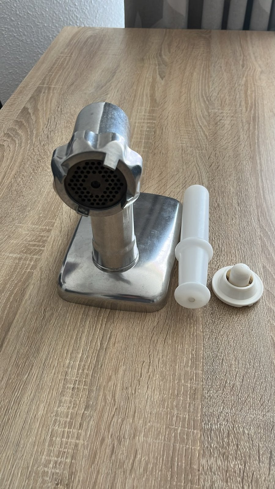 Kenwood KAX950ME Vleesmolen – Metalen, 4 liter of meer, Ophalen of Verzenden, Zo goed als nieuw, 3 snelheden of meer