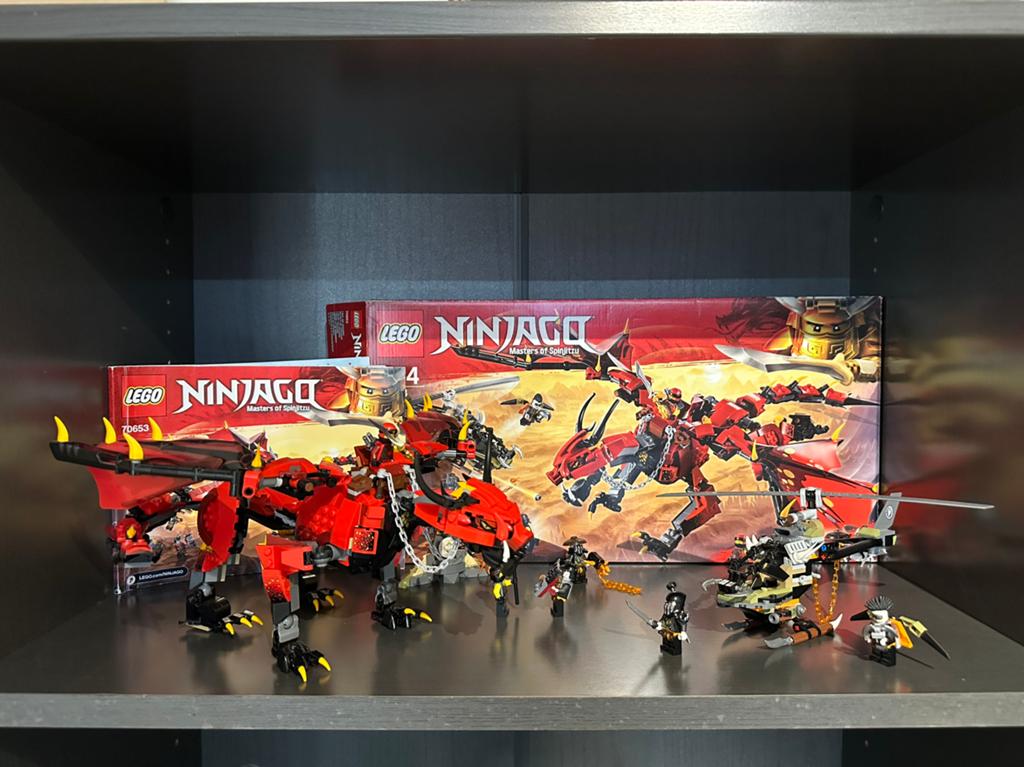Lego Ninjago 70653 Firstbourne dragon, Ophalen of Verzenden, Zo goed als nieuw