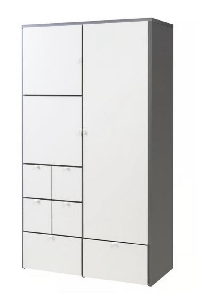Ikea visthus kledingkast opbergkast grijs wit, Huis en Inrichting, Kasten | Kledingkasten, Ophalen, 50 tot 100 cm, Zo goed als nieuw