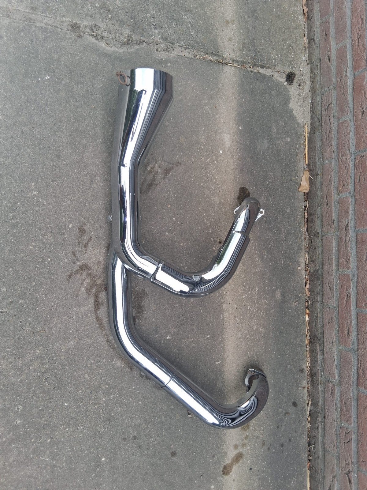 Chromen uitlaatbochten voor motorfiets, Motoren, Ophalen