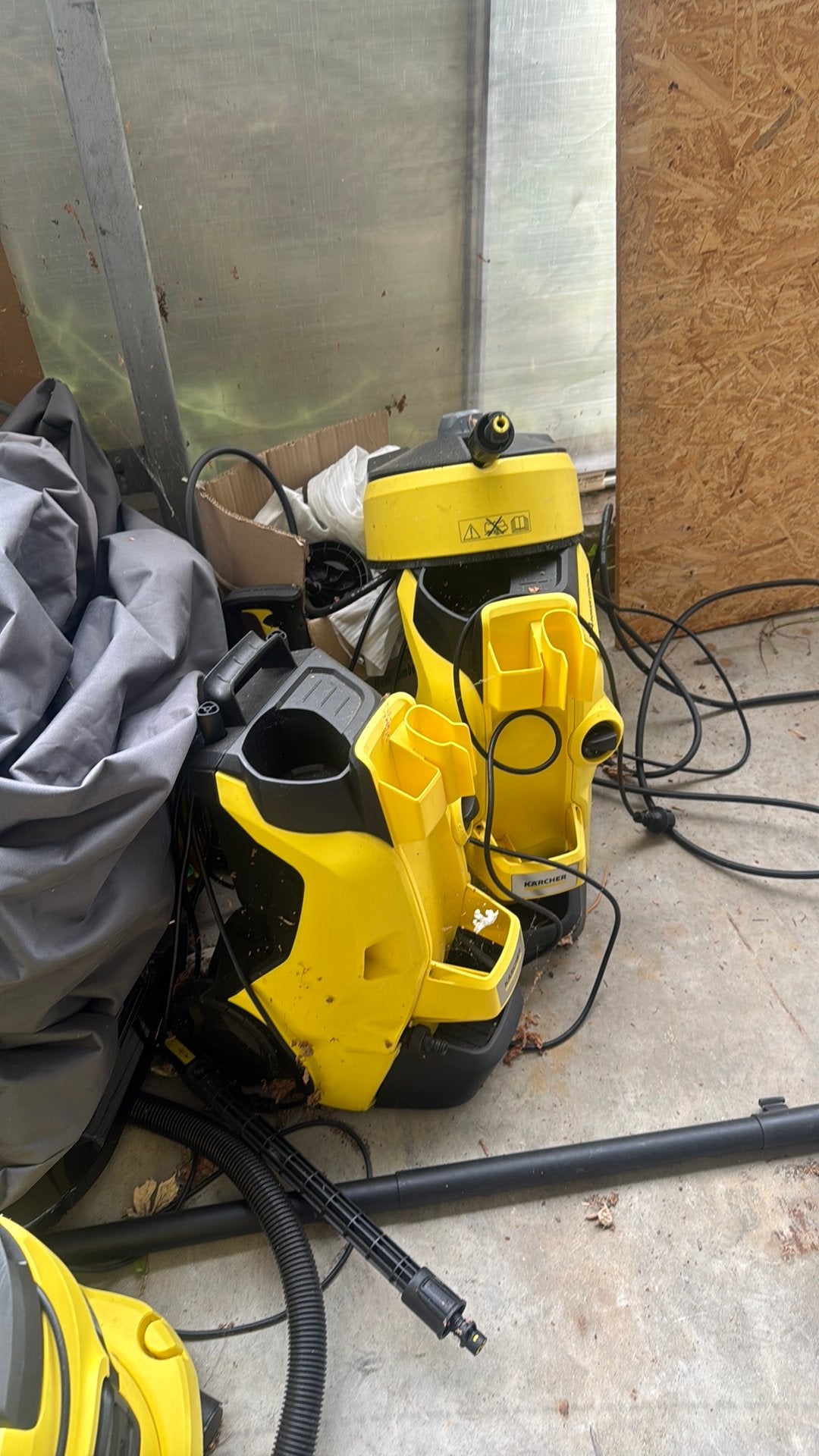 Hoge druk reiniger 2x, Tuin en Terras, Hogedrukreinigers, Ophalen of Verzenden, Zo goed als nieuw, Elektrisch