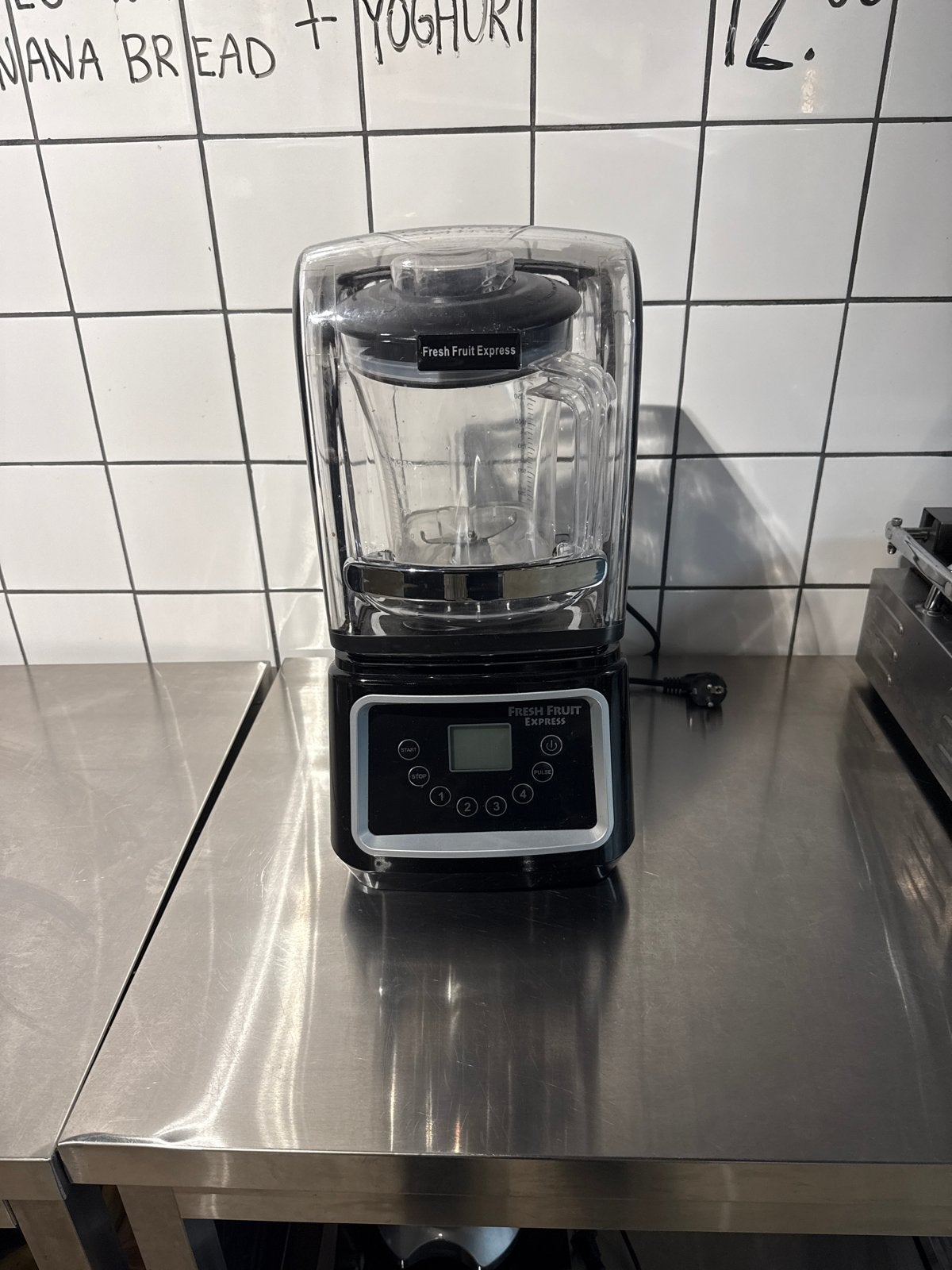 Krachtige Fresh Fruit Express Blender 2200W Horeca, Witgoed en Apparatuur, Ophalen of Verzenden, Zo goed als nieuw, Powerblender