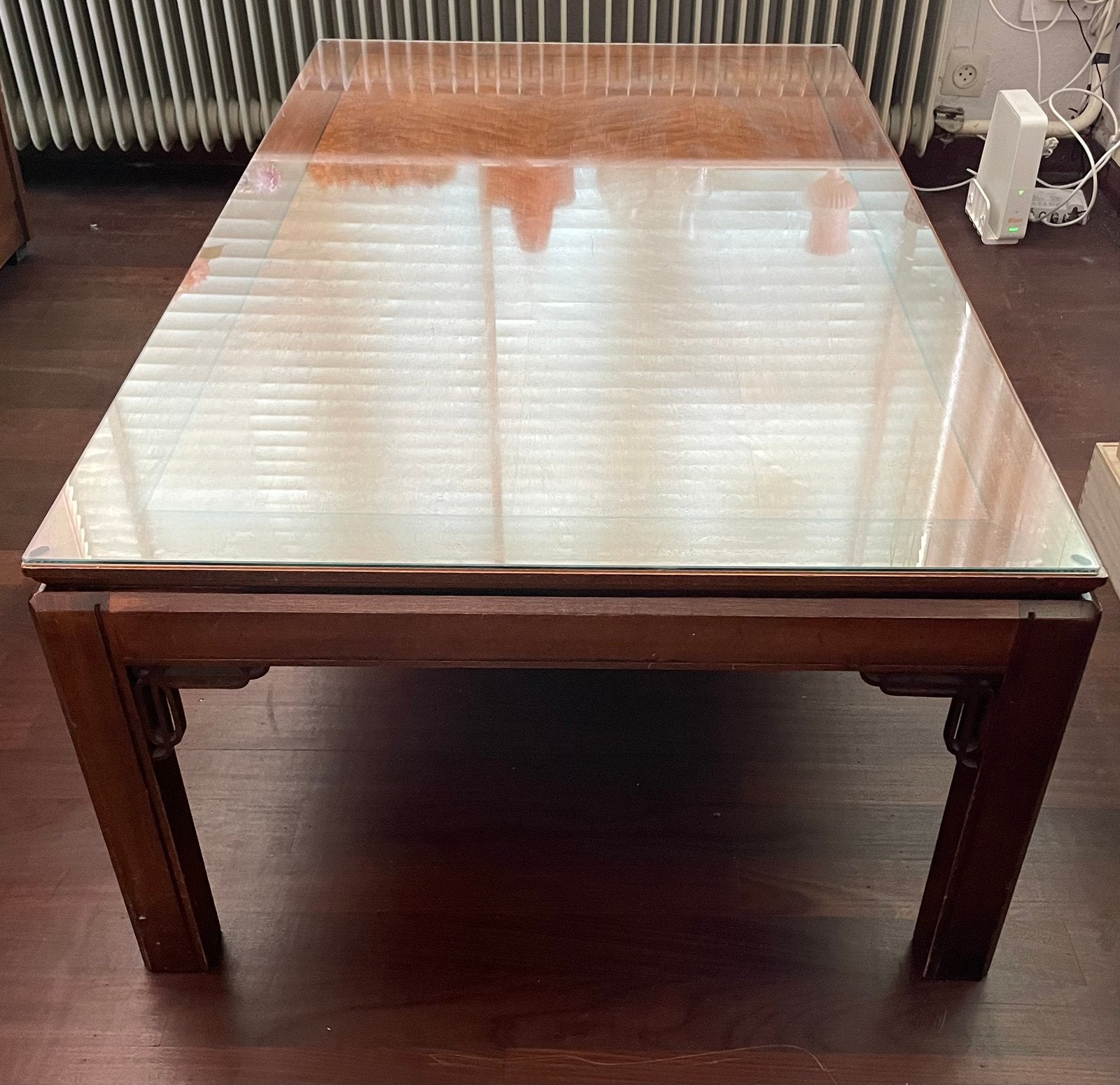 Foto 4 van Salontafel rechthoekig / Fiorini / 125 x 75 met glasplaat