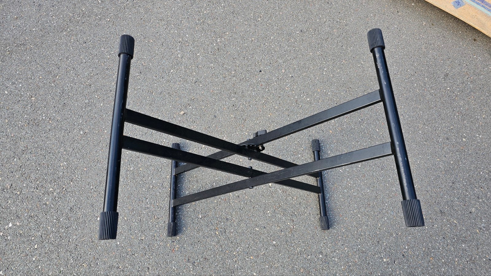 Millenium Keyboard Standaard /Pianostandaard(Dubbel X-Frame), Muziek en Instrumenten, Ophalen, Gebruikt