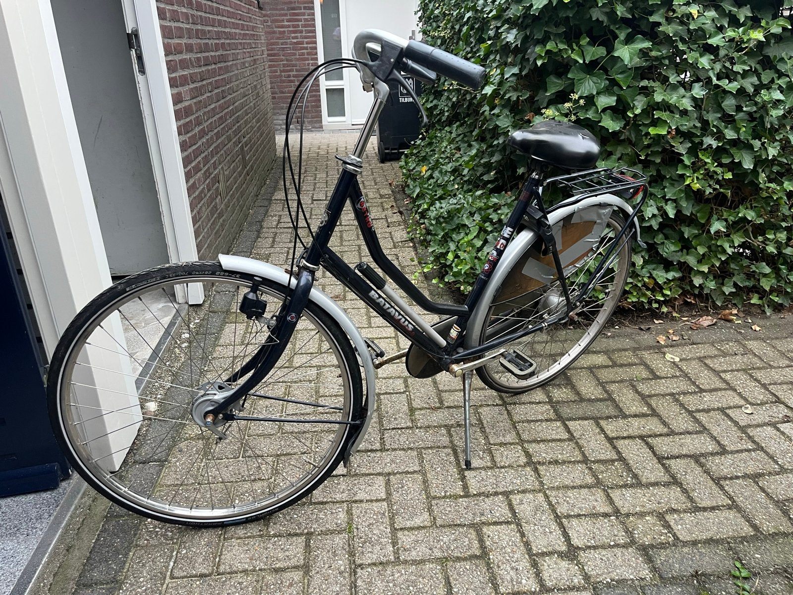Batavus Retro damesfiets met lage instap, Ophalen, Terugtraprem, Batavus, 50 tot 53 cm