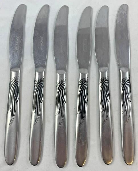 Gero Zilmeta 520 Tango Vlammetje Messen set 6 stuks tafelmes, Coolsingel 104, 3011 AG Rotterdam, Netherlands, Verzenden, Zo goed als nieuw