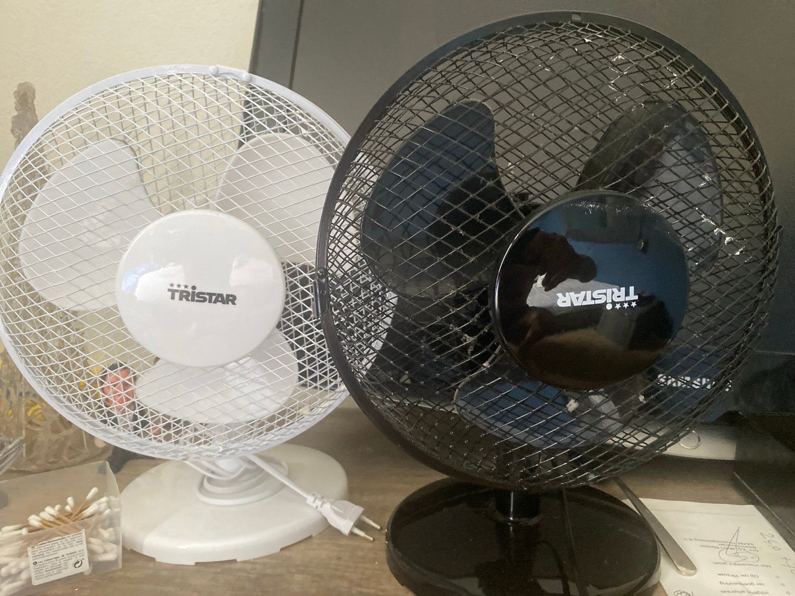 Los of Set van 3 Tristar tafelventilatoren, Ophalen, Gebruikt, Tafelventilator