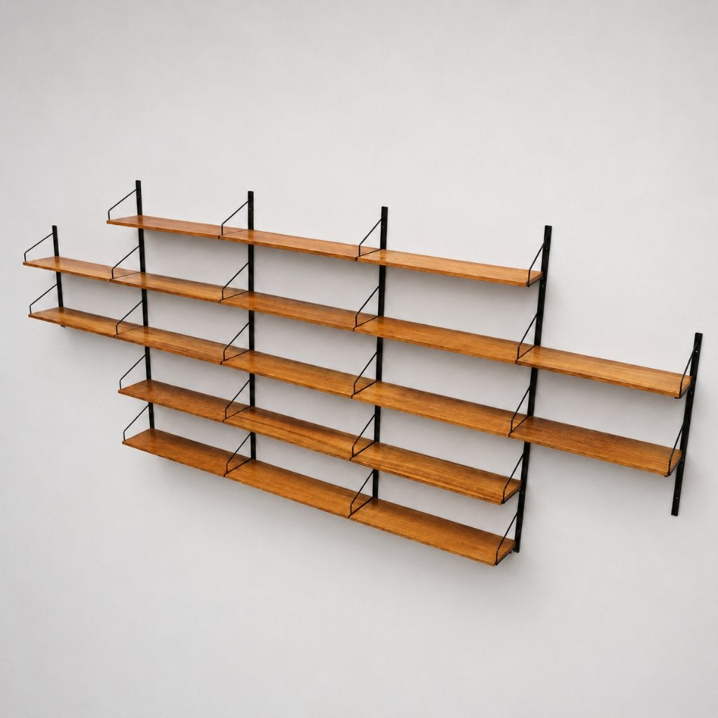Vintage design wandsysteem jaren '60 '70 retro midcentury, Verzenden, Gebruikt