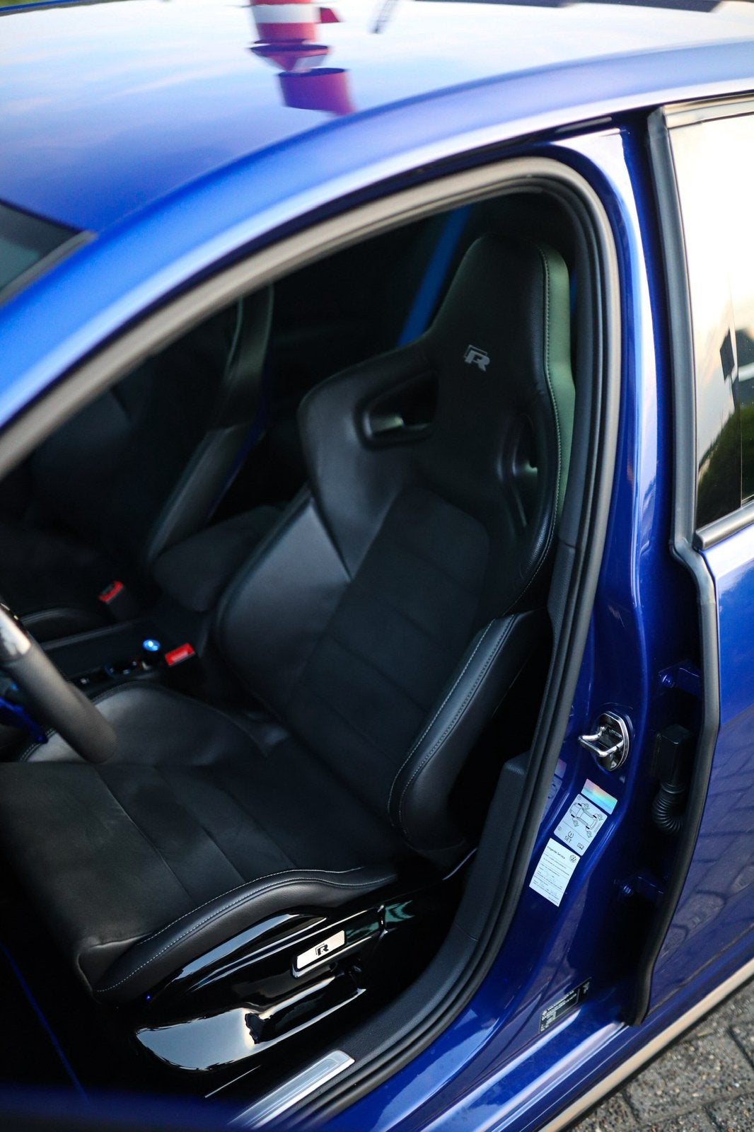 Orginele VW Golf R Recaro schaalstoelen Volkswagen Golf 6 R, Ophalen, Gebruikt, Volkswagen