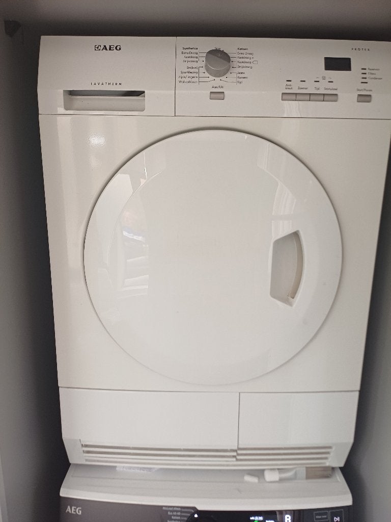 Wasdroger, Witgoed en Apparatuur, Wasdrogers, Ophalen, Gebruikt, 8 tot 10 kg, Voorlader