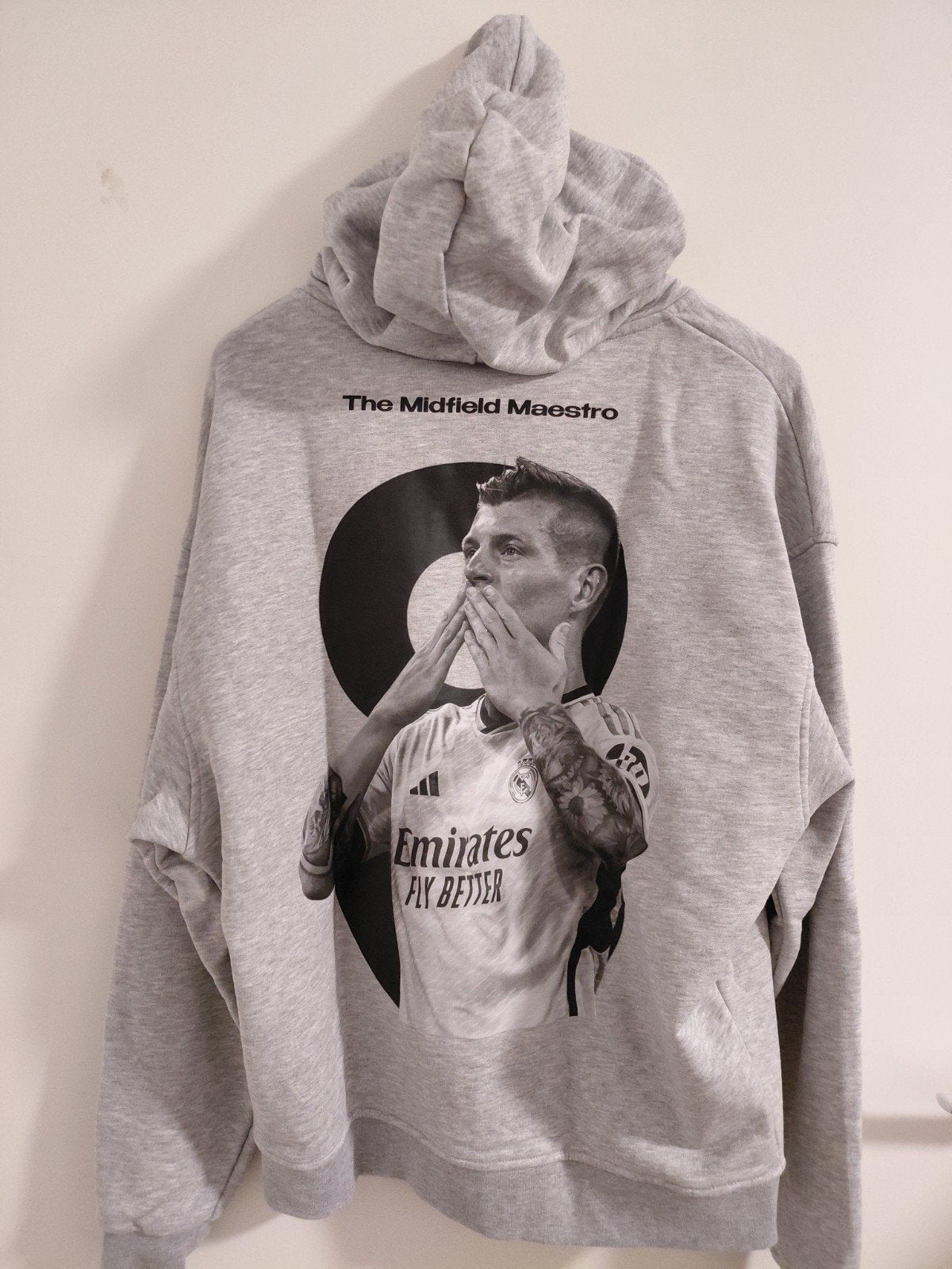 Toni Kroos Real Madrid Zipper, Ophalen of Verzenden, Nieuw, Maat 48/50 (M), Grijs