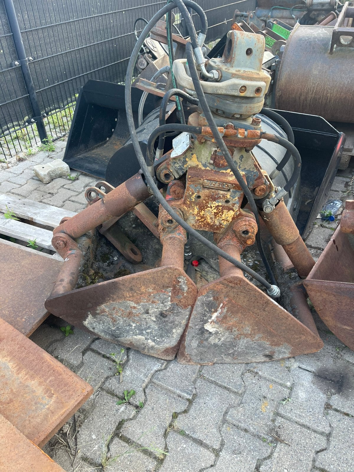 Grijper voor minigraver, Zakelijke goederen, Ophalen of Verzenden, Graafmachine