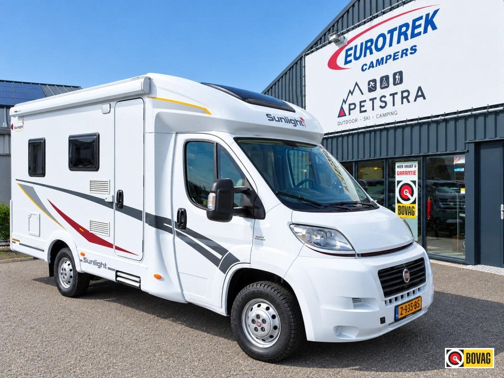 SUNLIGHT T58 DETHLEFFS, Standaard zit, Sunlight, Fiat, 6 tot 7 meter