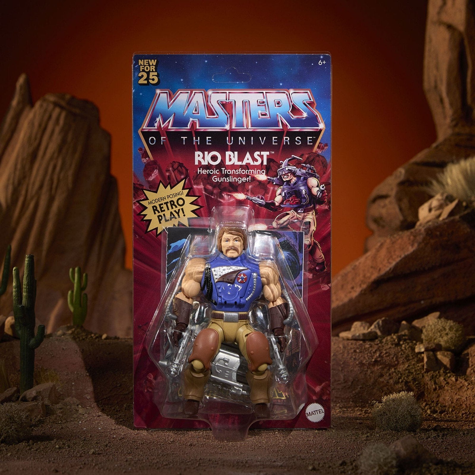 Masters of the Universe Rio Blast Actiefiguur, Ophalen of Verzenden, Nieuw