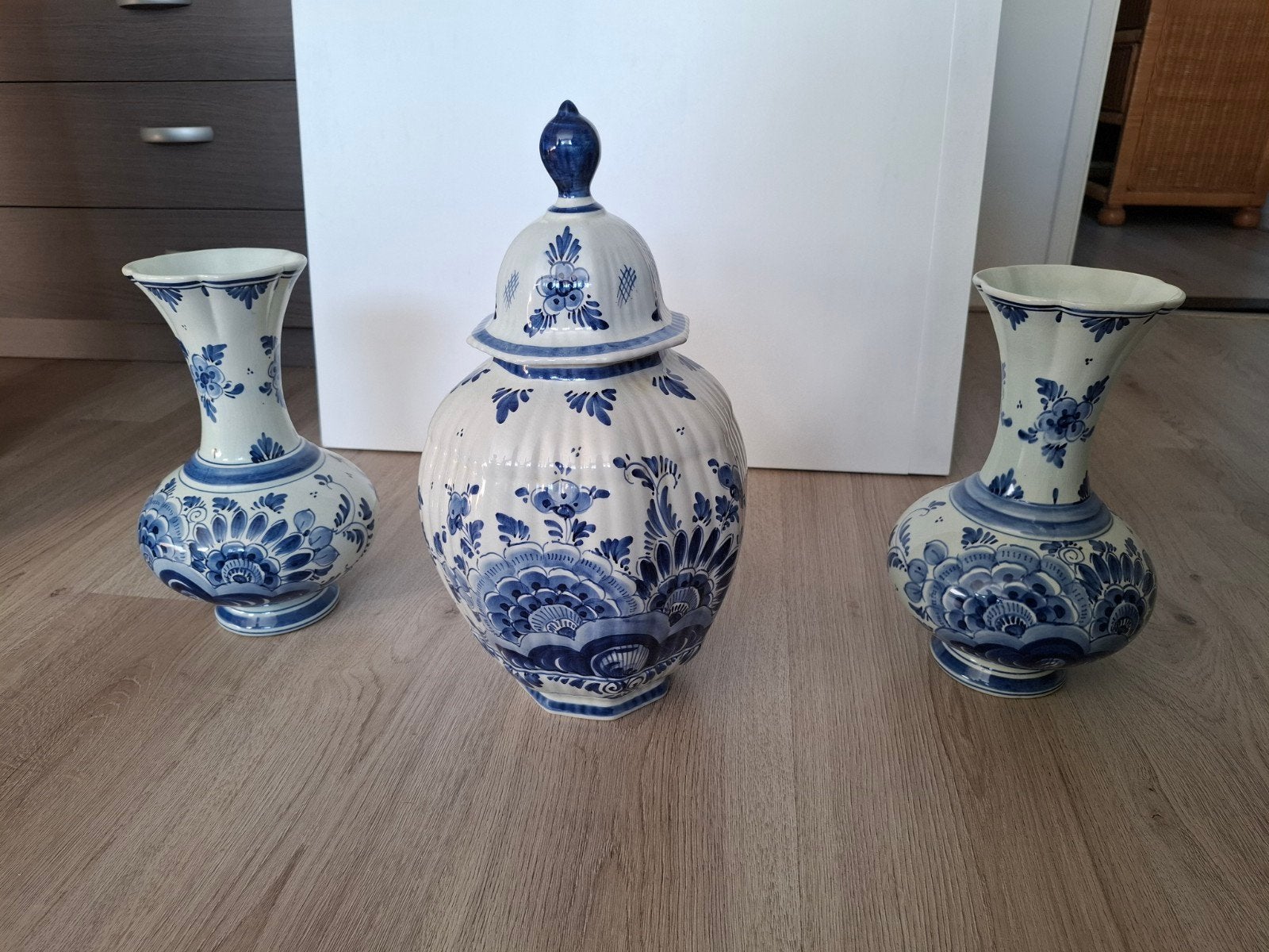 kompleet kaststel, Ophalen