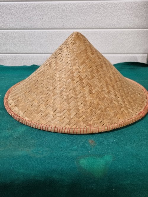 hoed chinees rieten, Ophalen of Verzenden, 'T Olde Gre-j, Info@toldegrej.nl, Endepoelstraat 20f Didam
