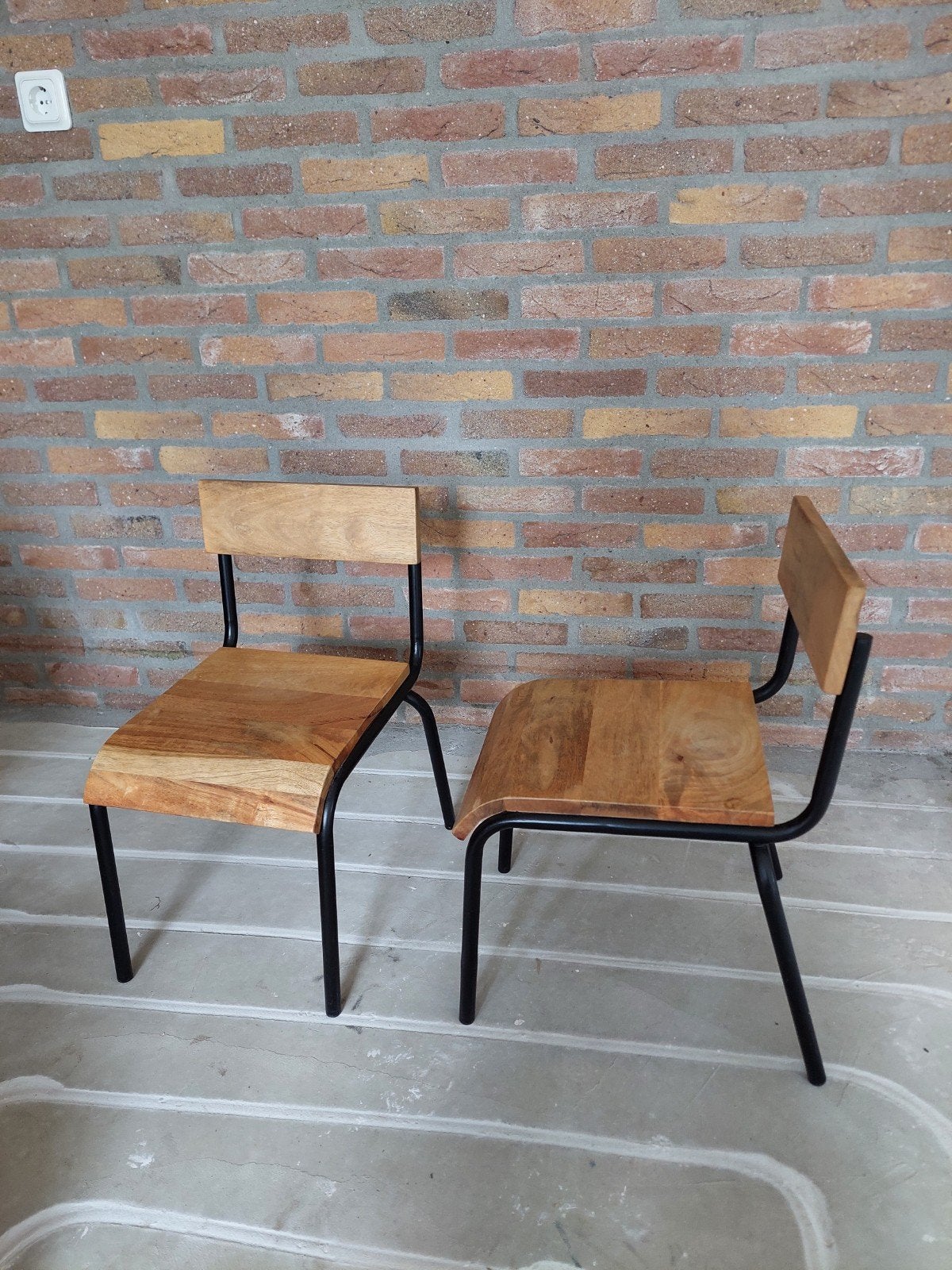 KidsDepot Original Stoel - Kinderstoel, Ophalen, Gebruikt, Twee, Bruin
