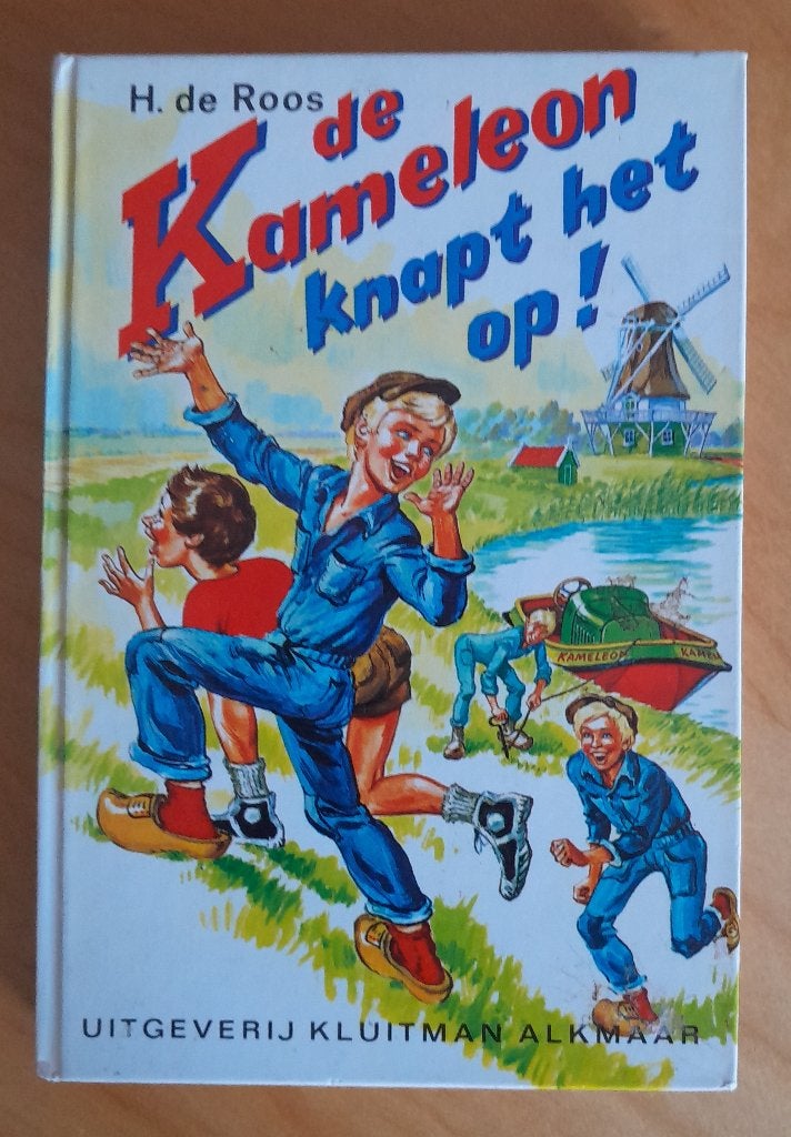 4 originele Kameleon boeken (oorspr. 1951 - 1978), Gelezen, H. de Roos, Ophalen of Verzenden, Fictie