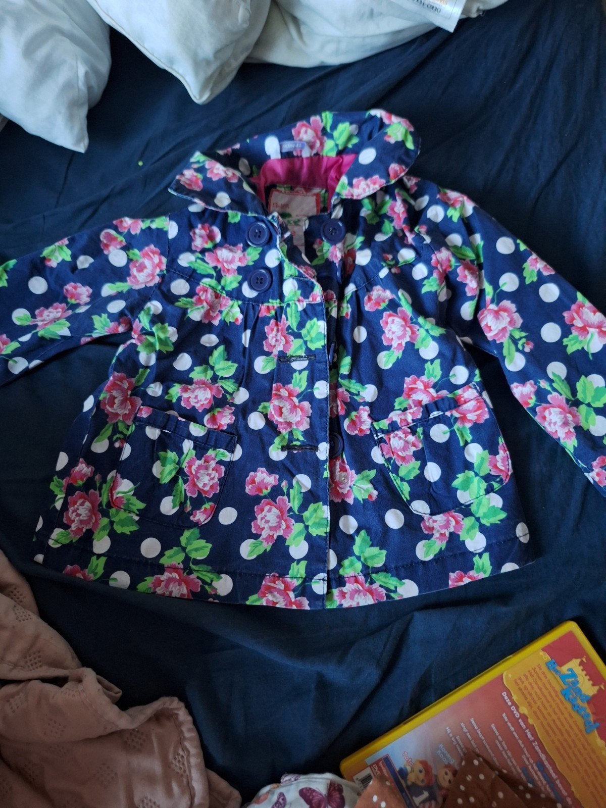 Leuke bloemenjas voor meisjes Hema maat 92, Ophalen of Verzenden, Gebruikt, Lieve Laila, Meisje