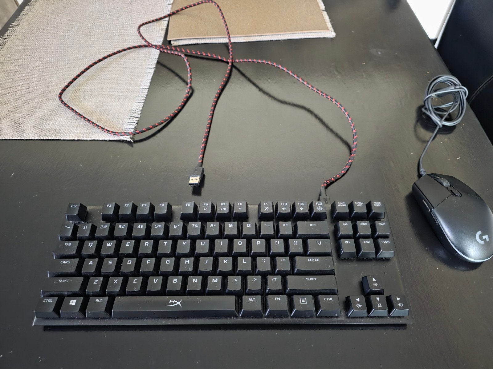 HyperX Alloy FPS Pro Gaming Keyboard & Logitech Gaming M, HyperX, Ophalen of Verzenden, Qwerty, Bedraad