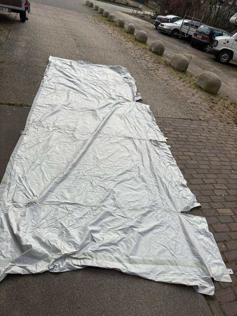 Partytent Easy Up wand  6m x 2.20m hoog met klittenband, Gebruikt, Partytent, Minder dan 4 meter, 5 tot 8 meter