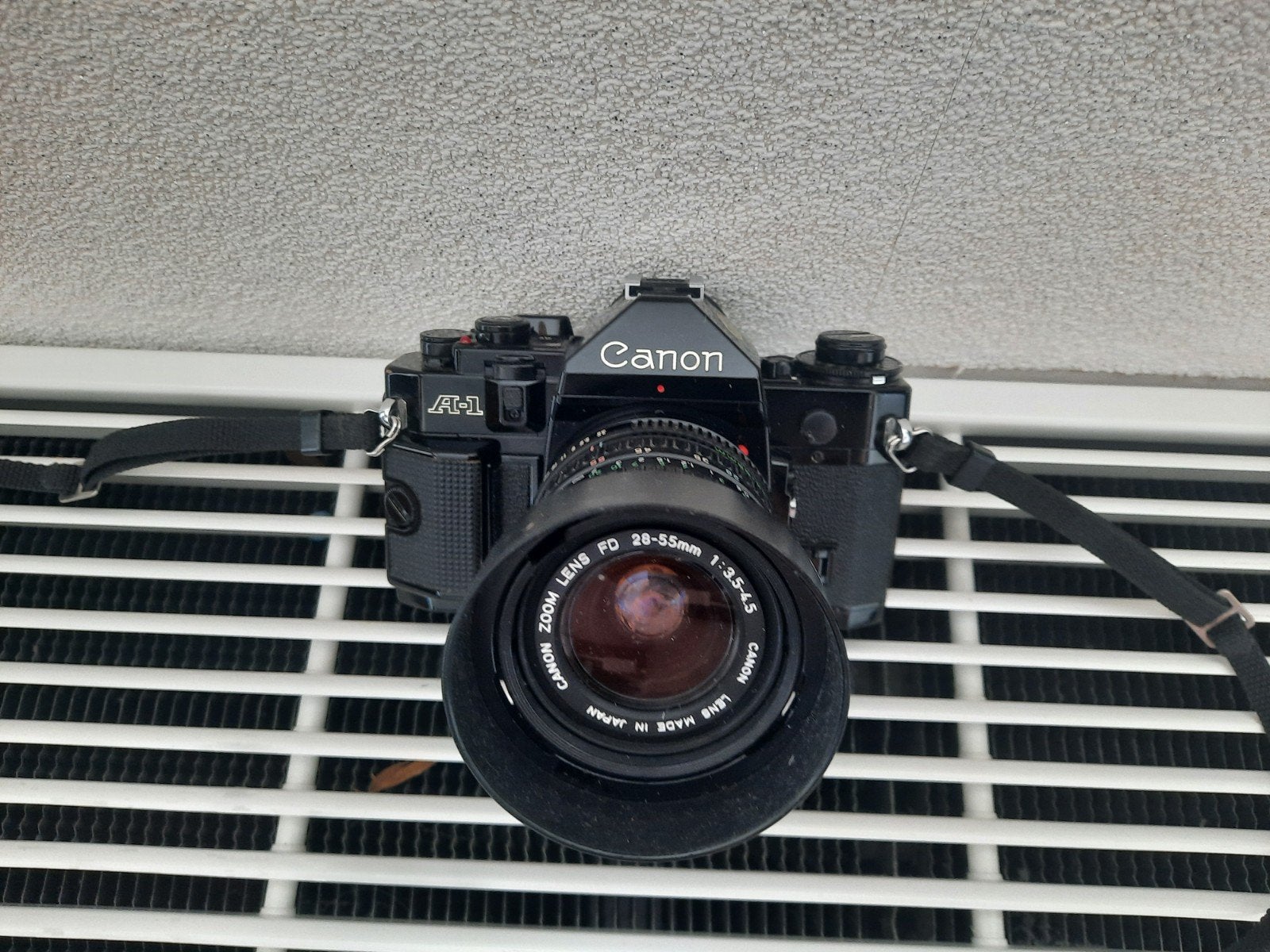Canon A-1, Audio, Tv en Foto, Fotocamera's Analoog, Ophalen, Zo goed als nieuw, Compact, Canon