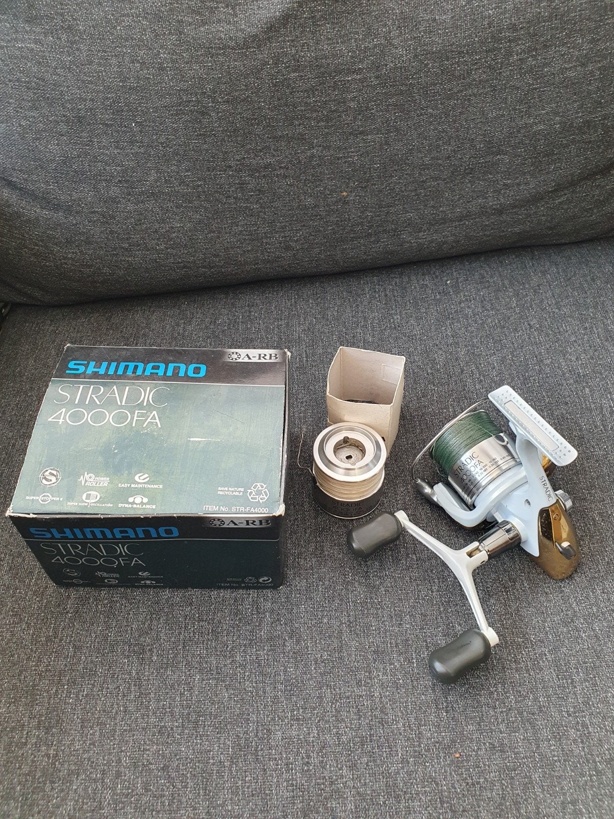 **1 shimano stradic 4000fa **, Ophalen of Verzenden, Zo goed als nieuw, Molen