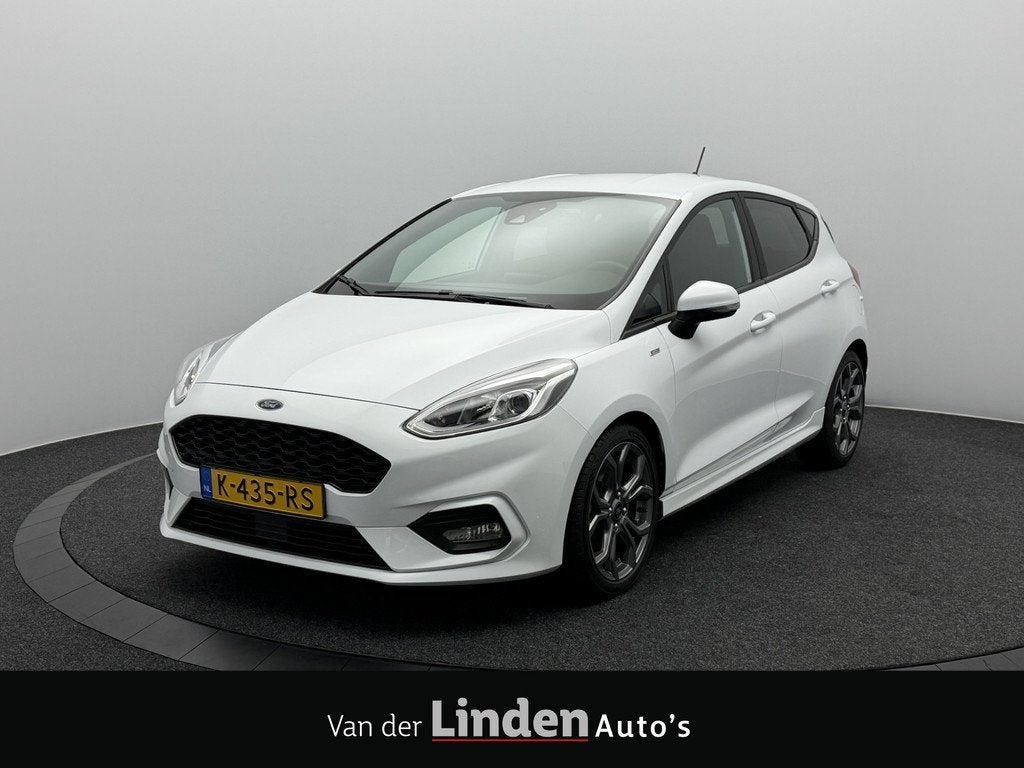 Ford Fiesta 1.0 EcoBoost ST-Line 124PK | Automaat | Full Led, Auto's, Stof, Gebruikt, LED verlichting, Bedrijf
