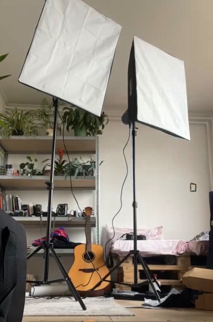 Studio lights set Metz Mecastudio SL-400, Lamp of Flitsset, Ophalen of Verzenden, Zo goed als nieuw, Overige merken