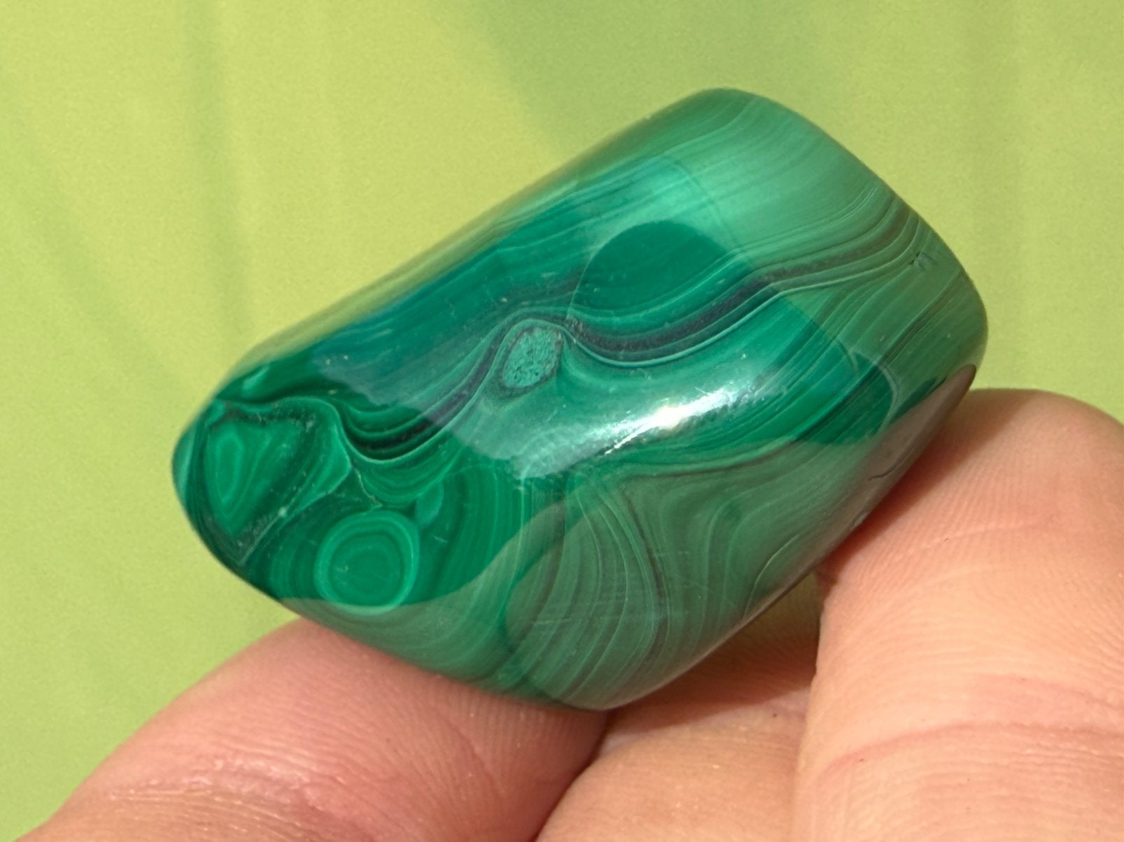Malachiet broekzaksteen mineralen edelstenen, Ophalen of Verzenden, Mineraal