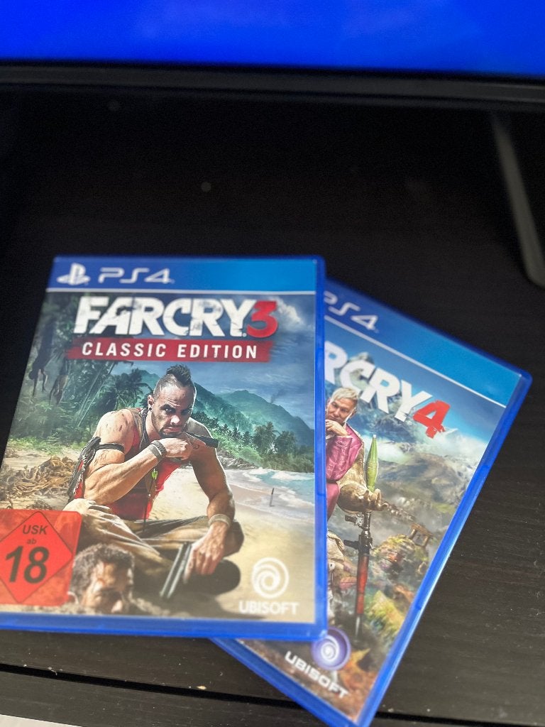 Far Cry 3 Classic Edition & Far Cry 4 PS4 Games, Online, Gebruikt, Vanaf 18 jaar, Shooter