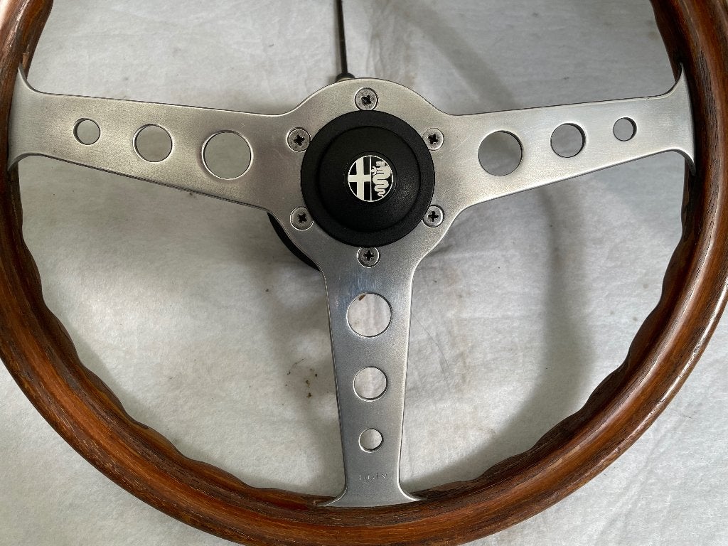 Alfa Romeo 105 Momo Indy houten stuurwiel origineel jaren’60, Ophalen of Verzenden, Gebruikt, Alfa Romeo
