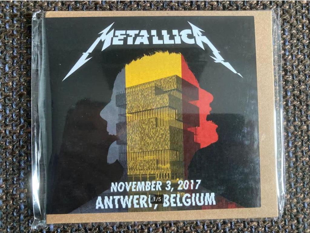 Metallica ‎- Worldwired Antwerpen 2017 (officiële 2cd),nieuw, Verzenden, Nieuw in verpakking
