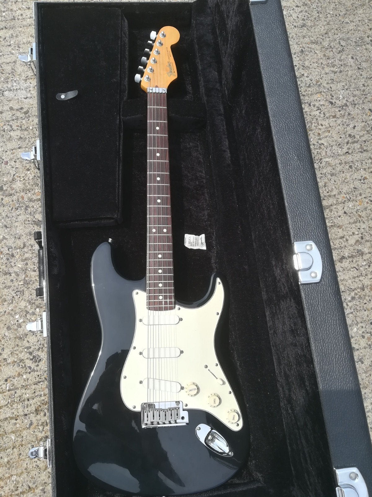 Fender stratocaster plus usa 1991 met koffer, Ophalen of Verzenden, Zo goed als nieuw, Solid body, Fender