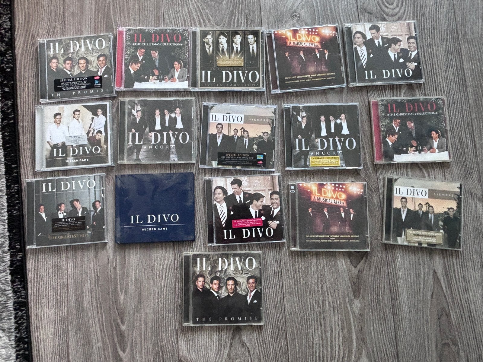 Grote collectie Il Divo CD's - Diverse albums, Ophalen of Verzenden, 2000 - 2009, Gebruikt