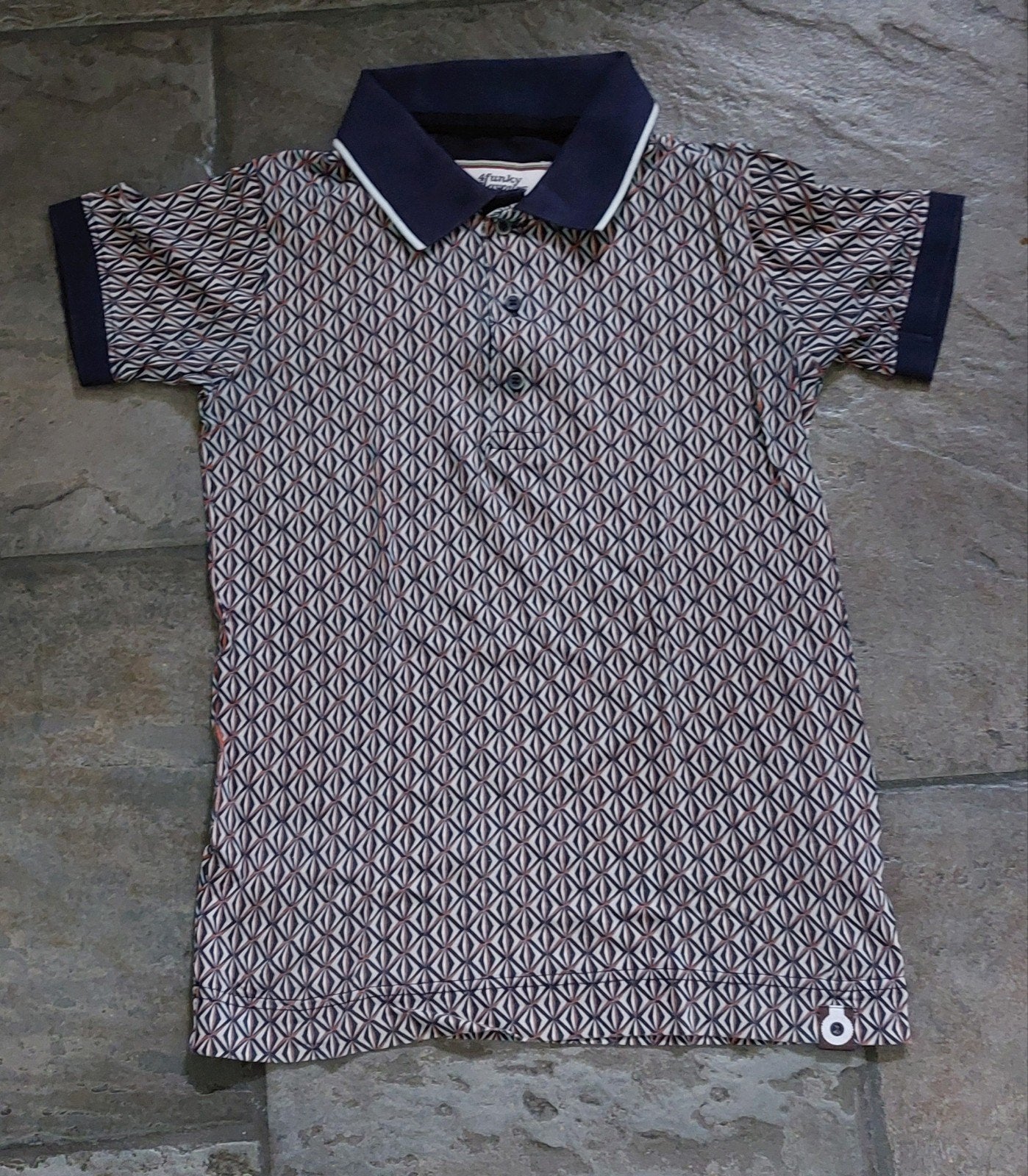 Zgan polo shirt maat 146 152 4funkyflavours, Ophalen of Verzenden, Zo goed als nieuw, Shirt of Longsleeve, Jongen