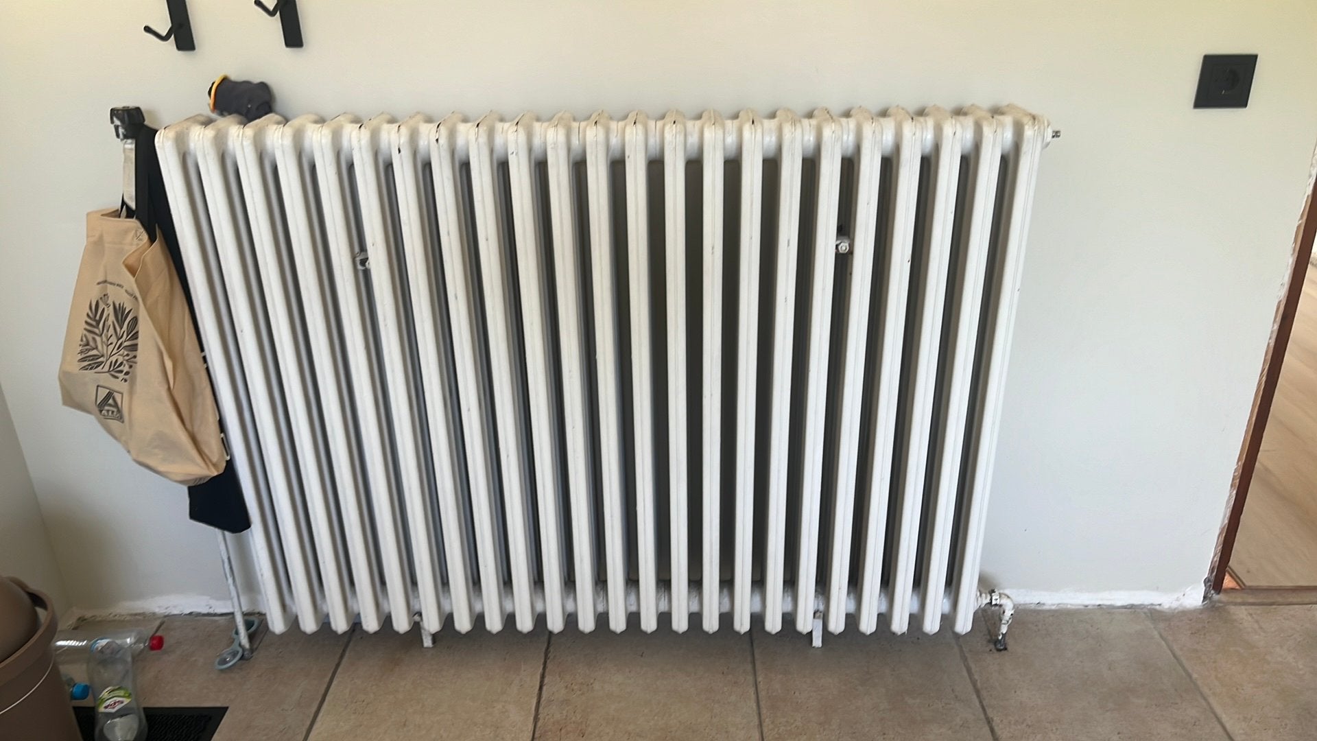 Ouderwetse ijzere radiatoren uit 1970, Ophalen, 30 tot 80 cm, Radiator, Minder dan 60 cm
